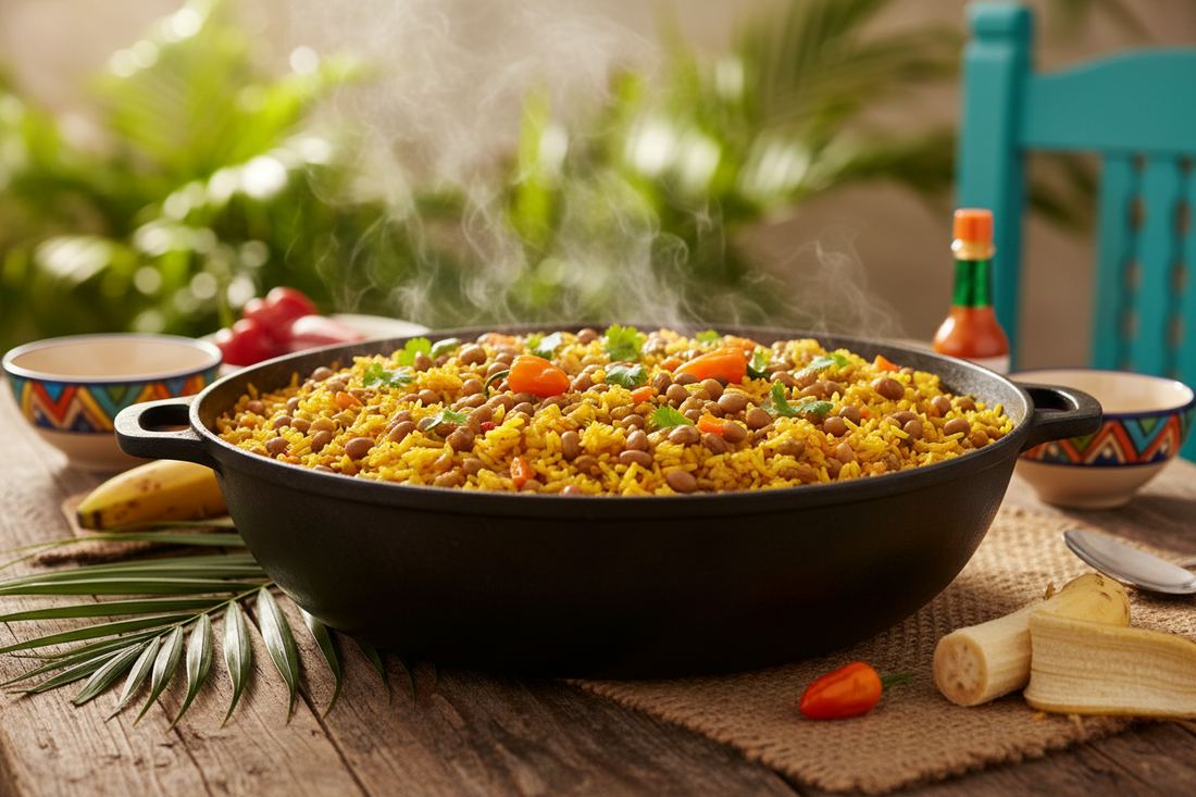 Arroz con Gandules: La Receta Tradicional Puertorriqueña