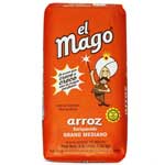 Arroz el mago grano mediano 3 lb.