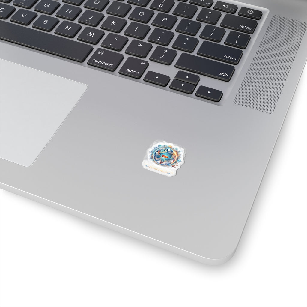 Puerto Rico sol taino sticker
