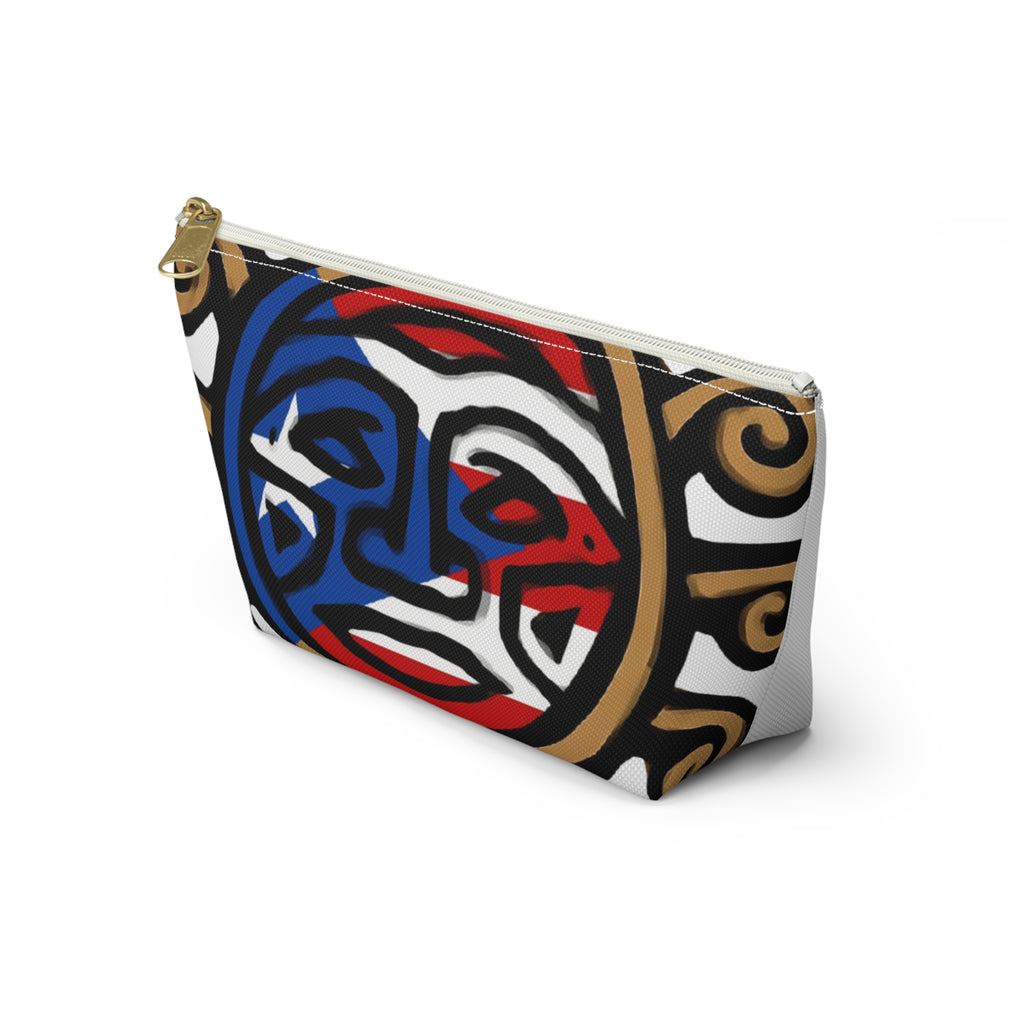 Bolsa sol taino de puerto rico Makeup Bag