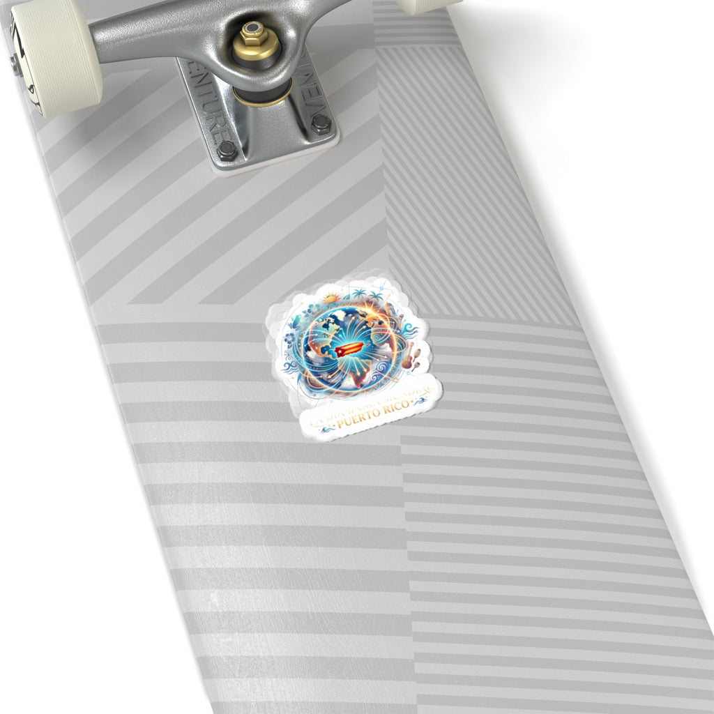 Puerto Rico sol taino sticker