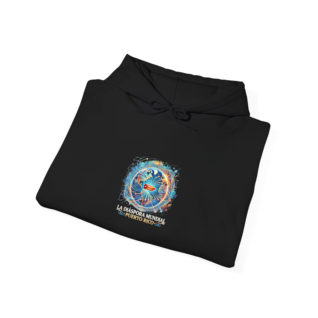 Hoodie - Colorful Earth Mandala "Protect Our Planet" Eco Conscious Design