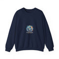 Crewneck Sweatshirt — Colorful Sun & Moon Mandala Graphic