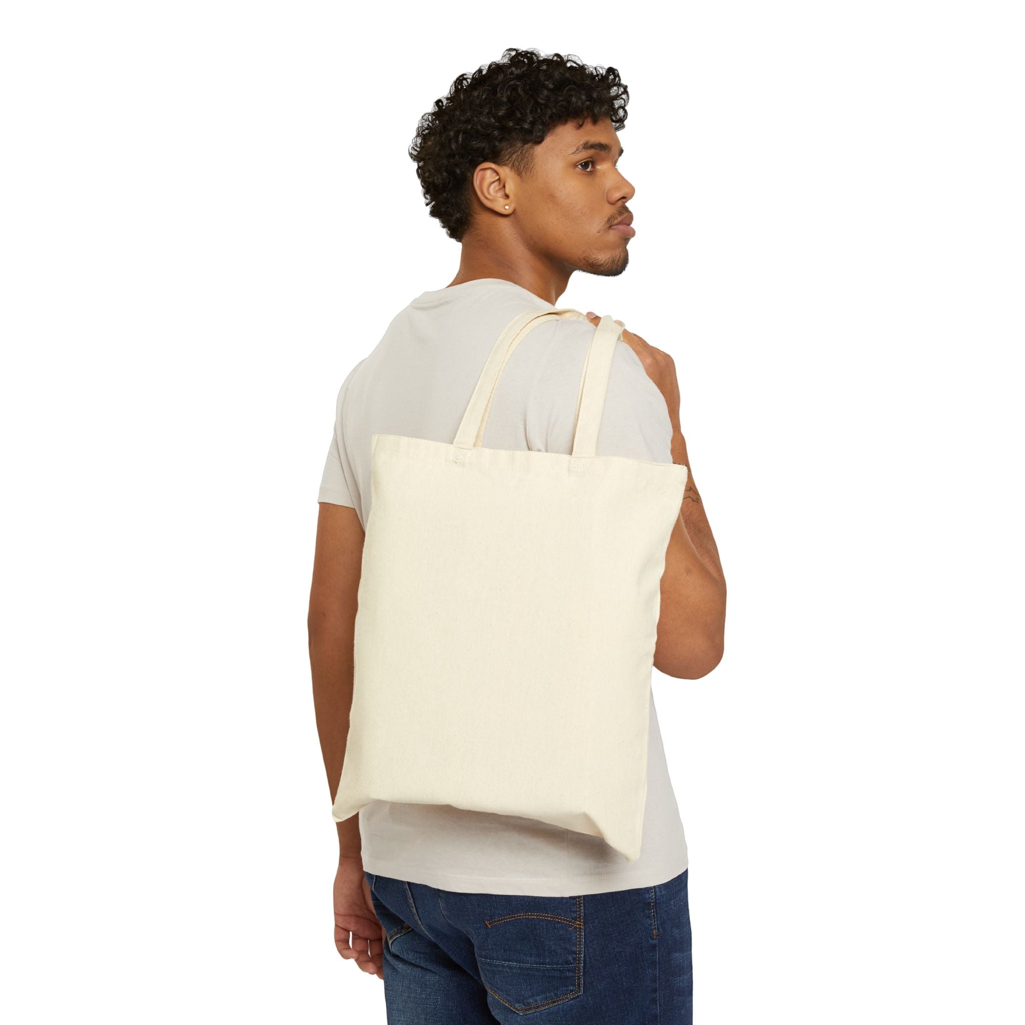 Bolsa tote de lona con mandala de ballena oceanica — Eco-Friendly para playa y uso diario