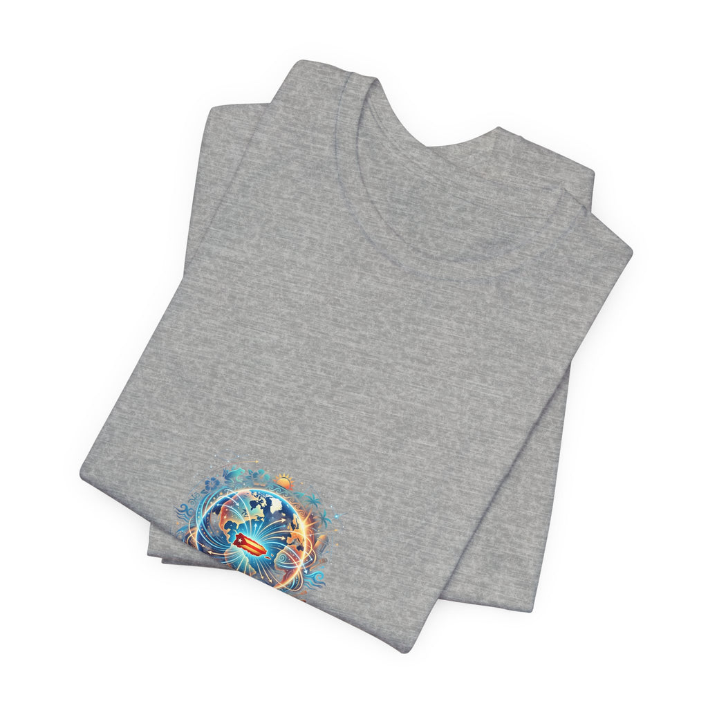 Ocean Mandala Graphic Tee — "Find Your Calm" Inspirational T-Shirt