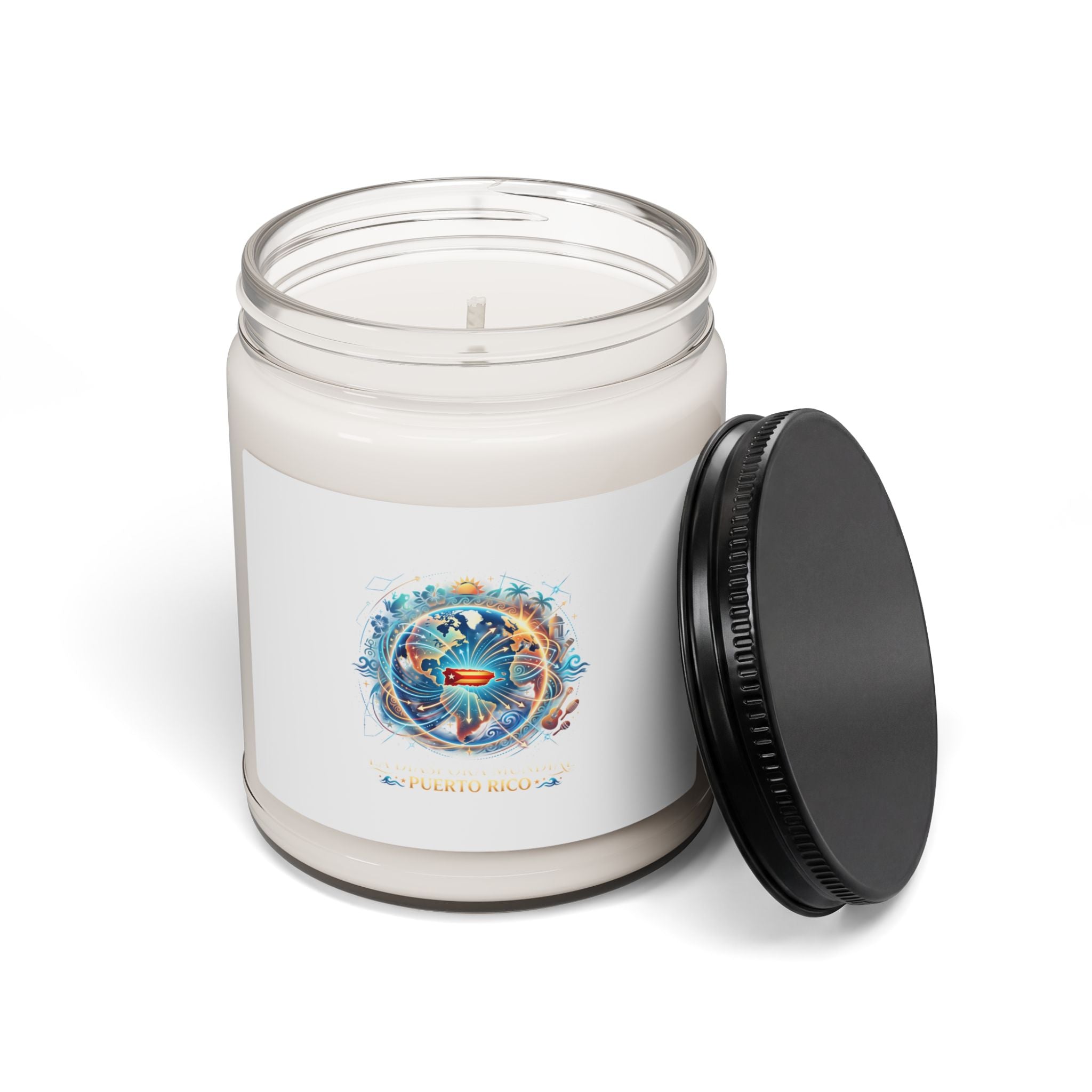 Ocean Breeze Soy Candle 9oz Scented Jar (Seaside, Relaxing Aromas)