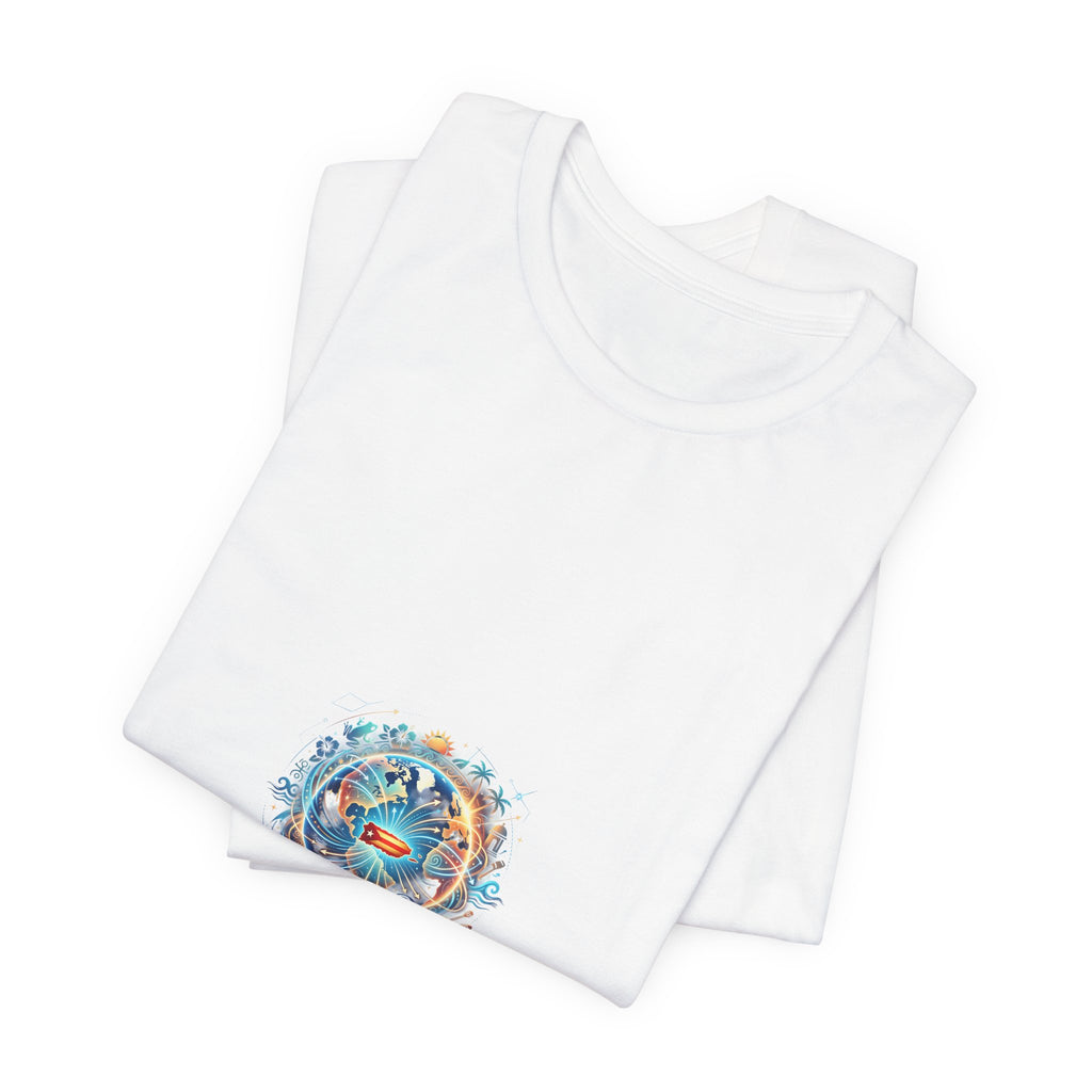 Ocean Mandala Graphic Tee — "Find Your Calm" Inspirational T-Shirt