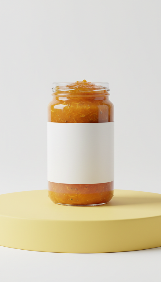 Papaya Jam Small-Batch Jar