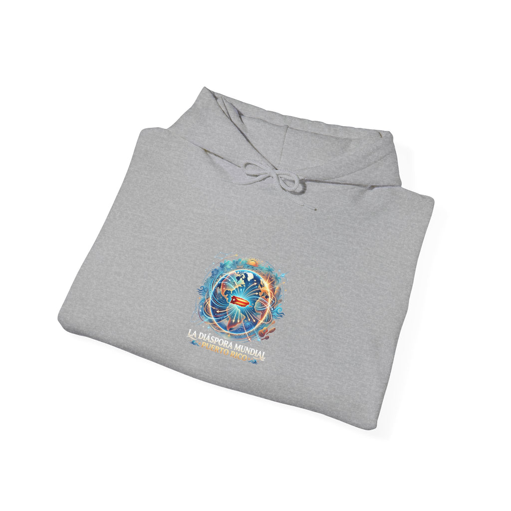 Hoodie - Colorful Earth Mandala "Protect Our Planet" Eco Conscious Design