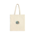 Bolsa tote de lona con mandala de ballena oceanica — Eco-Friendly para playa y uso diario