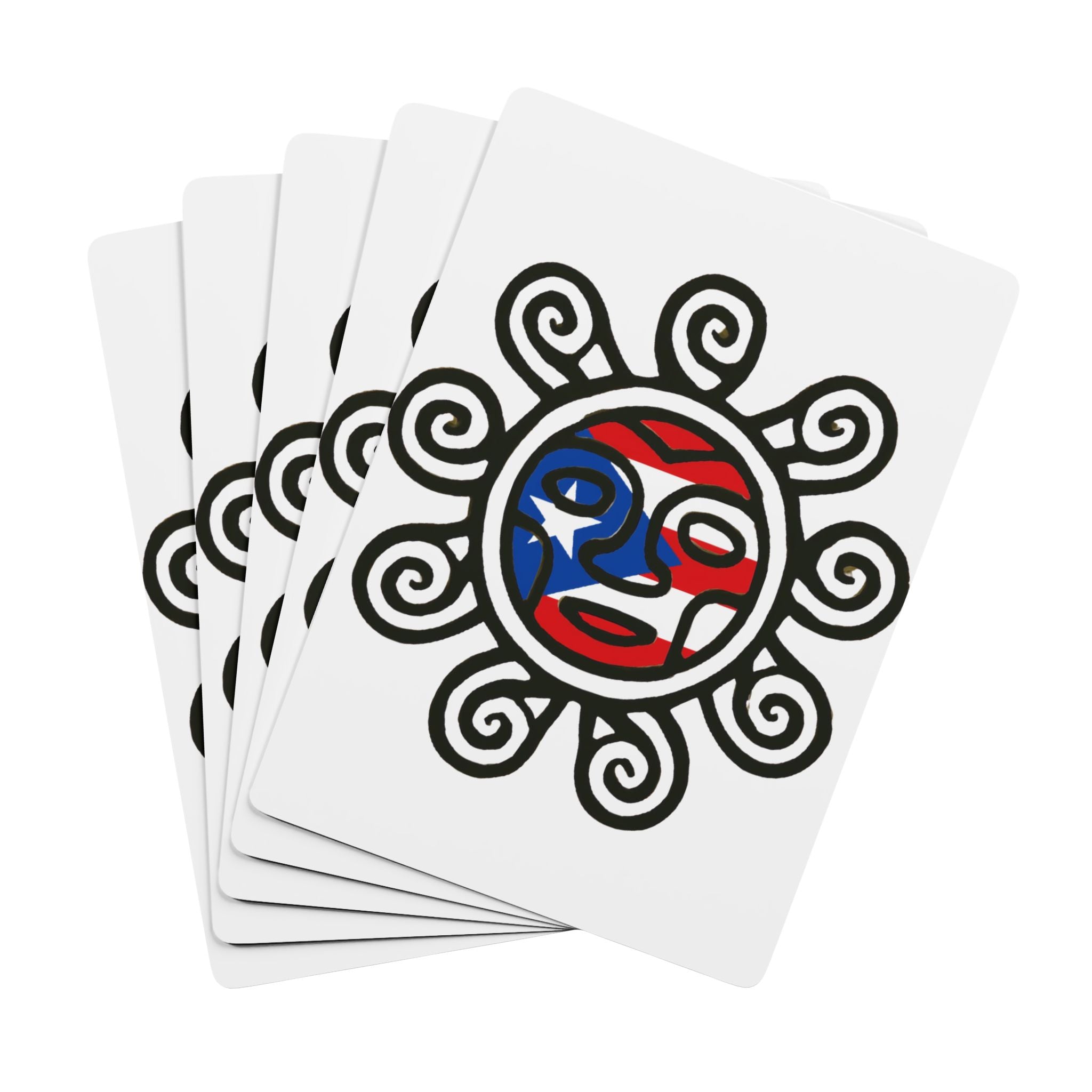 Baraja de poker sol taino de puerto rico