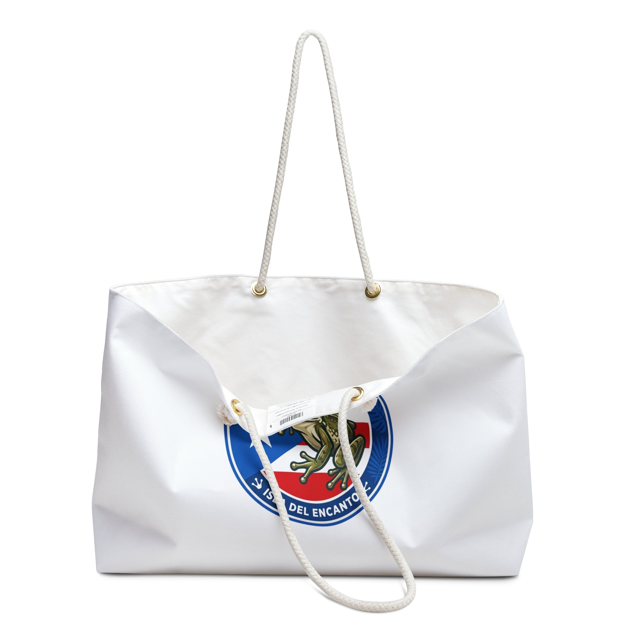 Puerto Rico Coquí Weekender Bag — Isla Del Encanto Travel Tote