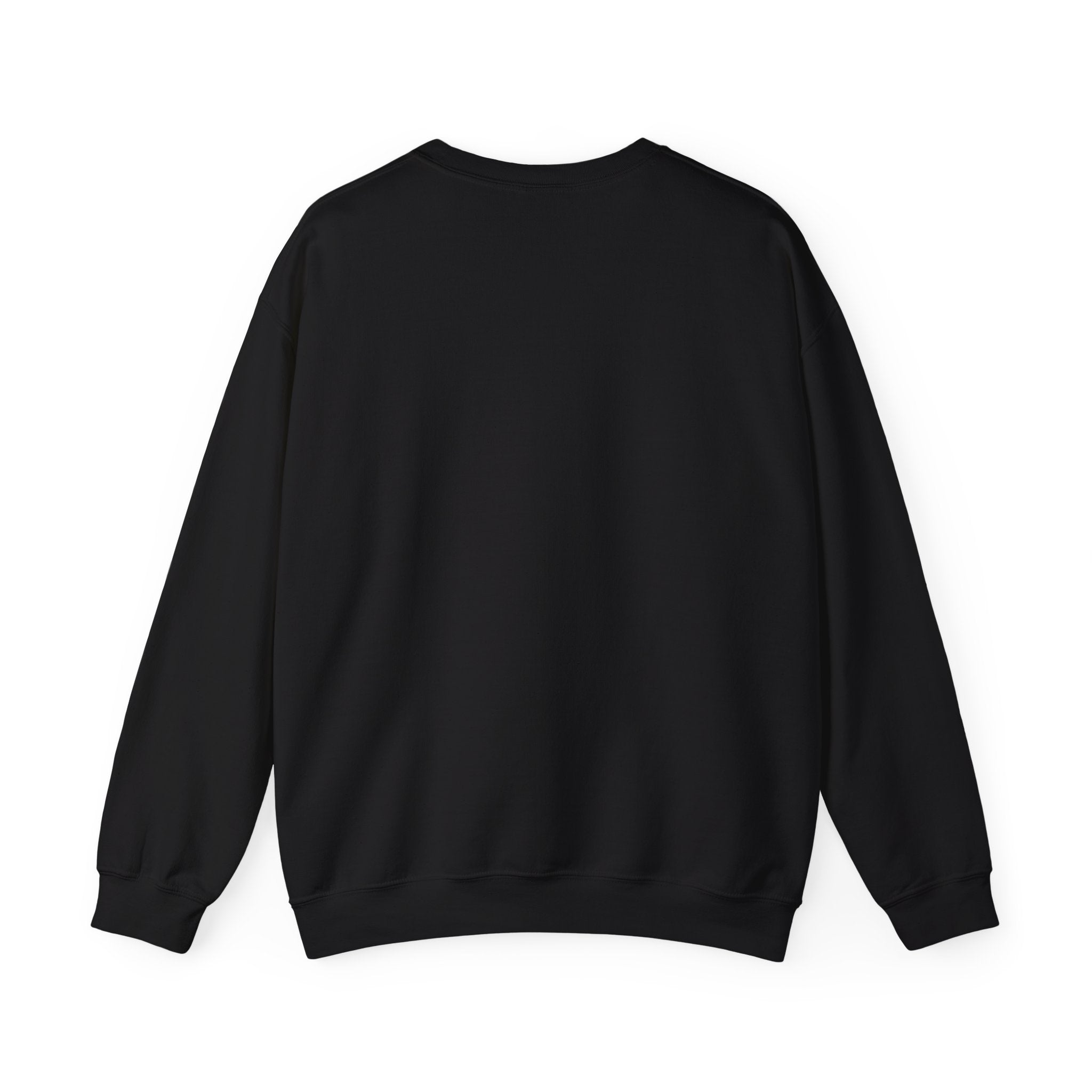 Crewneck Sweatshirt — Colorful Sun & Moon Mandala Graphic