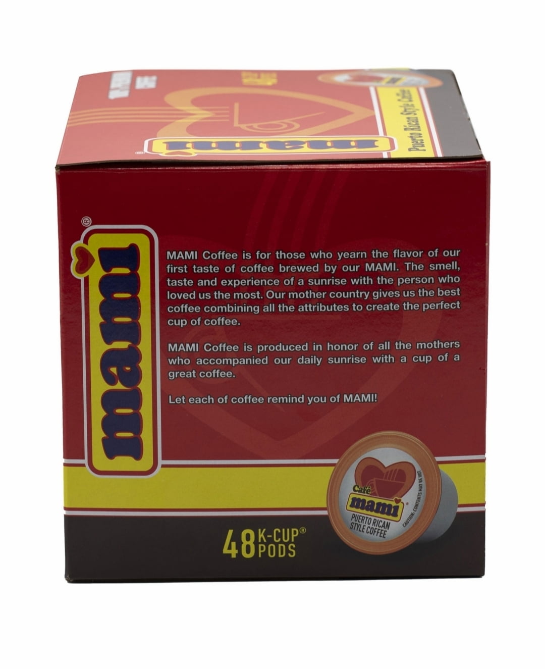 Mami Puerto Rico Coffee K-Cups - 48 Ct 100% Premium Coffee