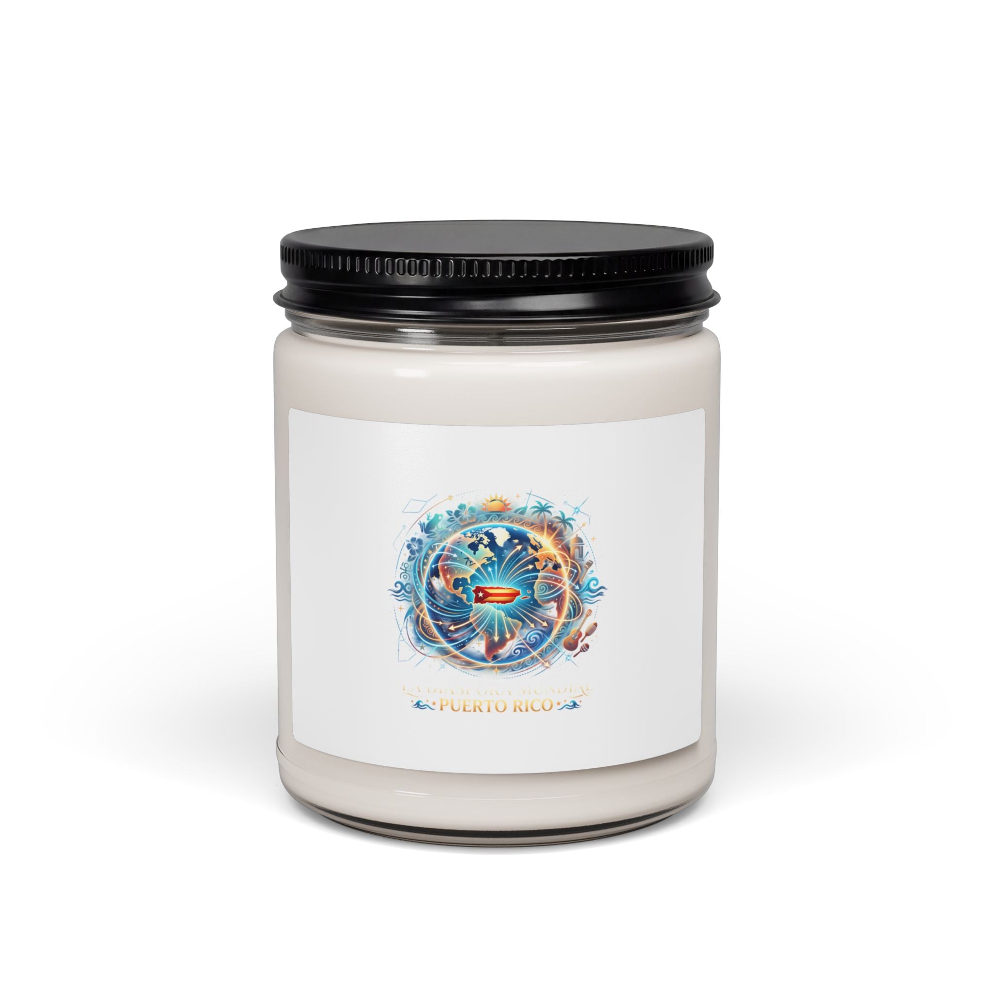 Ocean Breeze Soy Candle 9oz Scented Jar (Seaside, Relaxing Aromas)