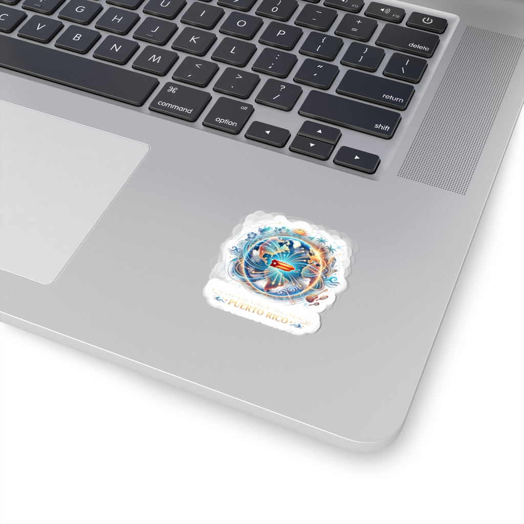 Puerto Rico sol taino sticker