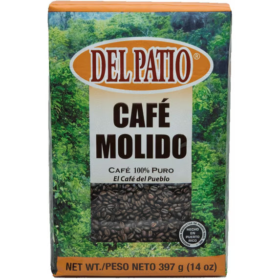 Cafe del patio medium roast ground 14 oz