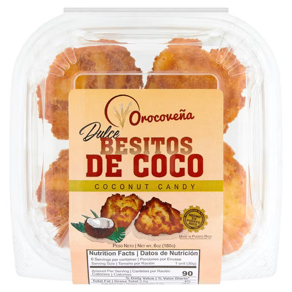 Besito de coco 6 oz