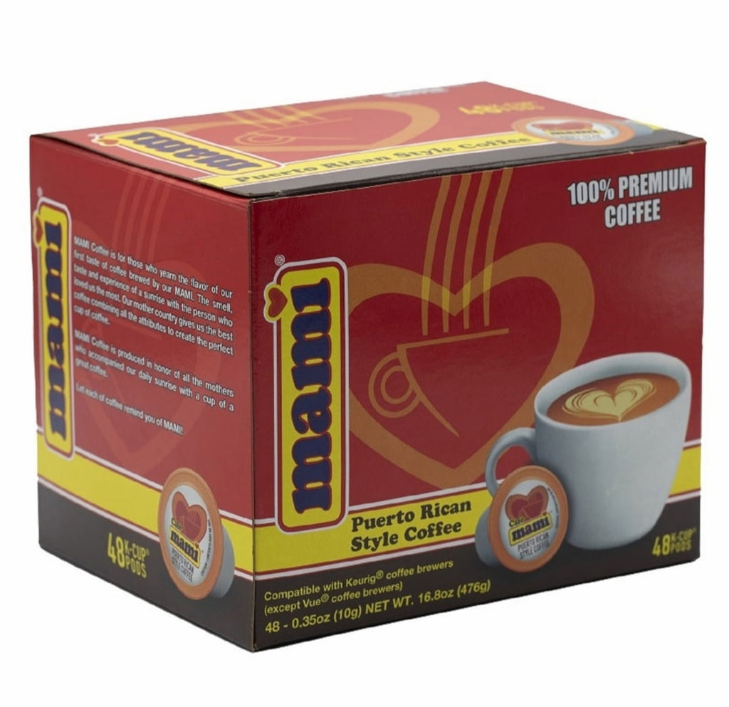 Mami Puerto Rico Coffee K-Cups - 48 Ct 100% Premium Coffee