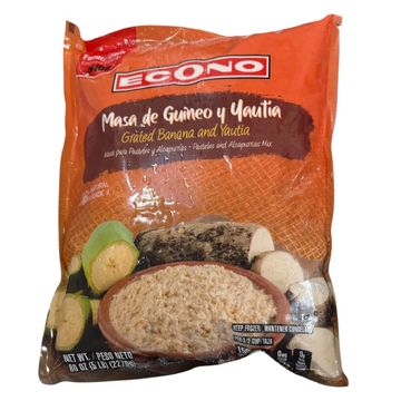 Econo masa de guineo y yautia 5lb
