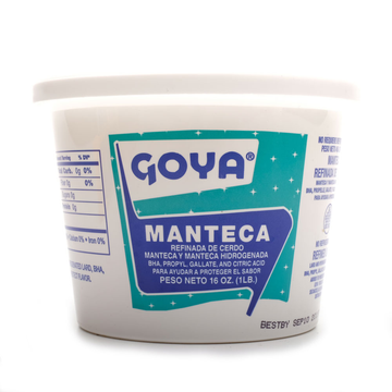 Goya Manteca 1 Lb