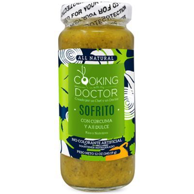 Cooking with my Doctor Sofrito & Curcuma 12 oz