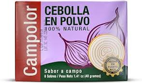 Campolor Onion Cebolla En Polvo 100% Natural - 8 Packets