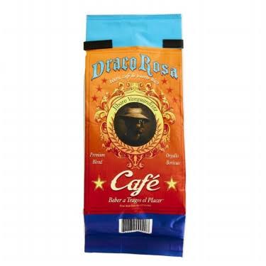 Draco Rosa cafe organico de Puerto Rico 8 oz
