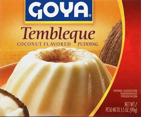 Goya Tembleque de coco  3.5 oz  1 pqt.