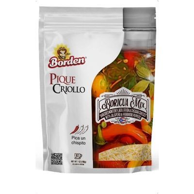 Borden Boricua Mix Pique Criollo 7oz