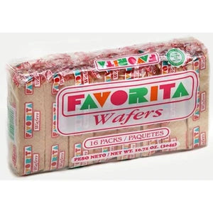 Favorita Wafers Galletas Favorita from Puerto Rico (16 Pk) 2 paquete.